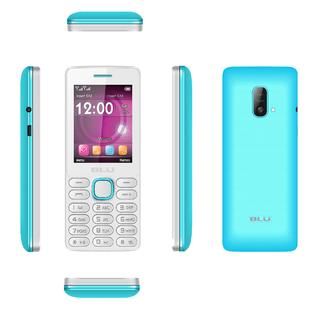BLU BLU Janet L T230 Unlocked GSM Dual SIM Cell Phone   White/Blue