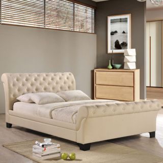 Kate Queen Beige Button Tufted Bed Frame   Shopping   Big