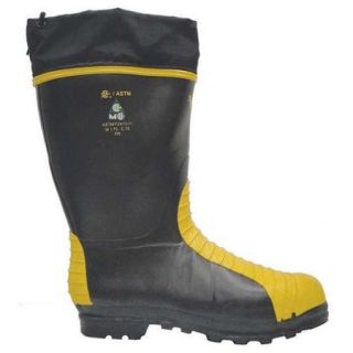 Viking Size 9 Steel Toe Boots, Unisex, Black, VW42 9