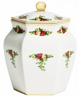 Royal Albert Old Country Roses Biscuit Jar   Fine China