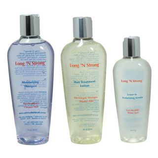 Long N Strong 3 piece Complete Treatment Set with Shea Butter