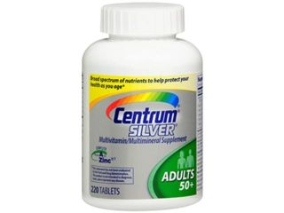 Centrum Silver Adults 50+ Multivitamin/Multimineral Supplement Tablets   220 Tablets