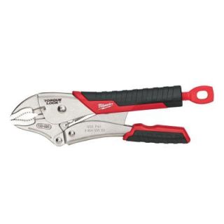 Milwaukee 10 in. Torque Lock Curved Jaw Locking Pliers with Durable Grip 48 22 3410