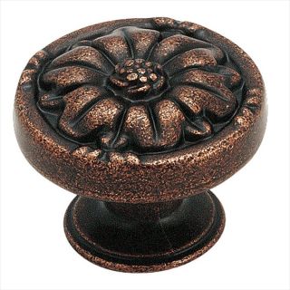 Amerock Natural Elegance Rustic Bronze Round Cabinet Knob