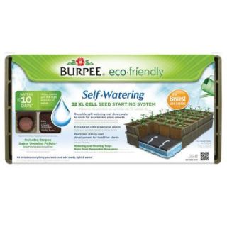 Burpee 32 Cell XL Eco Friendly Self Watering Greenhouse Kit 97278