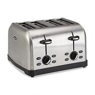Oster 4 Slice Stainless Steel Toaster   Appliances   Small Kitchen