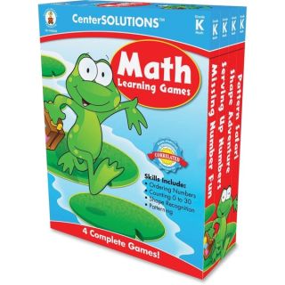 CenterSOLUTIONS Grade 2 Math Learning Games   1/EA