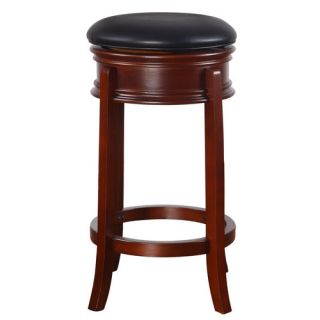 29 Swivel Bar Stool with Cushion by AdecoTrading