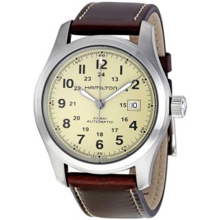 Hamilton Mens H70555523 Khaki Field Automatic Silvertone Watch