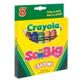 Crayola So Big Crayons, 8 crayons   Office Supplies   School Supplies