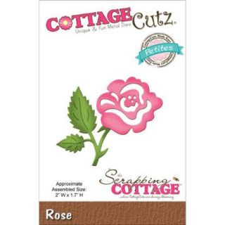 CottageCutz Petites Die 2"X1.7" Rose