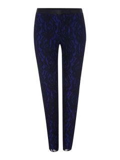 Paul Smith Black Label Slim lace trousers Navy
