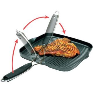 Starfrit 10" x 10" Grill Pan with Foldable Handle