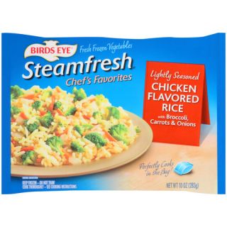 Birds Eye® Steamfresh® Chef's Favorites Lightly Seasoned Chicken Flavored Rice with Broccoli, Carrots & Onions 10 oz. Bag