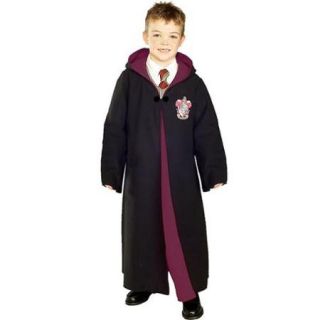Kid's Harry Potter Deluxe Gryffindor Robe Costume   Size S