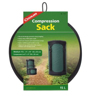 Green 15L Compression Sack   15575916 Top
