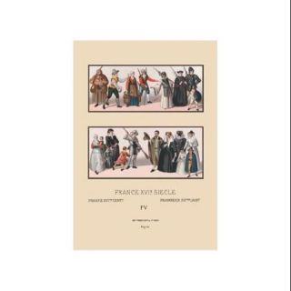 Variety of Sixteenth Century French Costumes And Classes Print (Canvas 20x30)