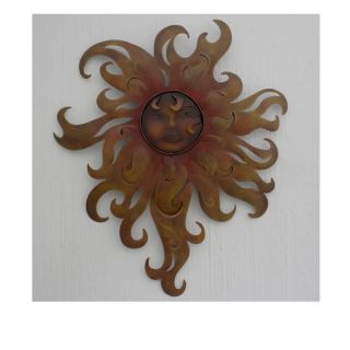 Handcrafted Steel Lady of the Sun Wall Art (Mexico)   13745187