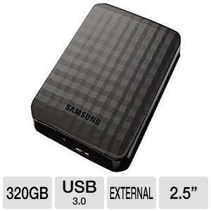Samsung M3 Portable STSHX M500TCB   Hard drive   500 GB   external ( portable )   2.5   USB 3.0   black