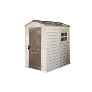 Duramax 4 Ft. W x 6 Ft. D Fire Retardant Vinyl Storage Shed