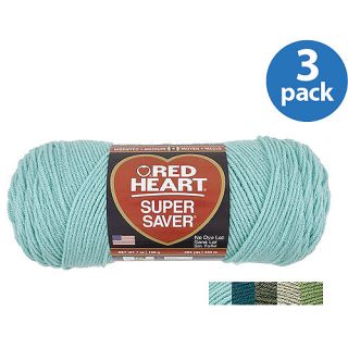 Red Heart Super Saver Yarn, Available in Multiple Colors, 7 oz