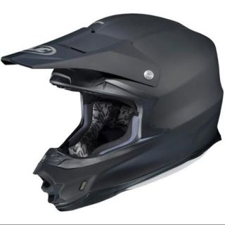 HJC FG X 2014 Solid MX/Offroad Helmet Matte Black MD