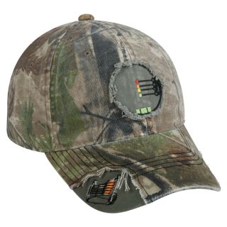 Realtree Bow Crosshairs Frayed Adjustable Hat   Shopping