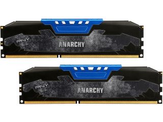 PNY Anarchy 16GB (2 x 8GB) 288 Pin DDR4 SDRAM DDR4 2400 (PC4 19200) Desktop Memory Model MD16GK2D4240015AB
