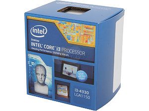 Intel Core i3 4330 Haswell Dual Core 3.5 GHz LGA 1150 54W BX80646I34330 Desktop Processor Intel HD Graphics 4600
