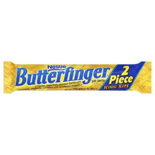 Butterfinger  Candy Bar, King Size, 2 pieces [3.7 oz (104.8 g)]