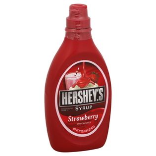 Hersheys Syrup, Strawberry, 22 oz (1 lb 6 oz) 623 g
