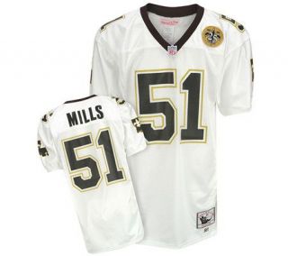 NFL Saints 1991 Sam Mills Authentic Throwback Jersey —
