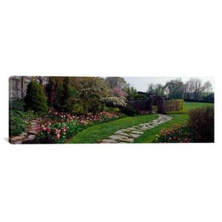 iCanvas Panoramic Ladew Topiary Gardens, Monkton, Maryland Photographic Print on Canvas