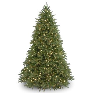 Jersey Fraser Fir 7.5 Green Artificial Christmas Tree with 1250 Clear