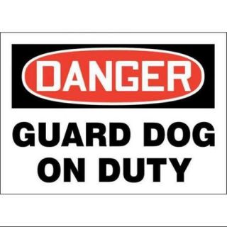 ACCUFORM SIGNS 219100 7X10S Danger Sign,Adhsv Vinyl,7x10 In,English