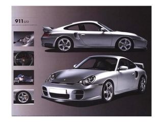 Porsche 911 Gt2 Poster Print (20 x 16)
