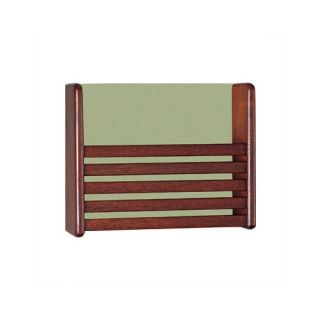 Pocket Magazine Rack with Front Slats by Peter Pepper