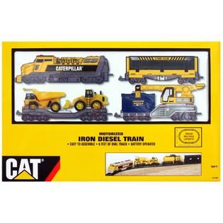 Caterpillar Toys  ® Iron B/O Diesel Train