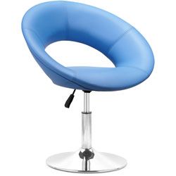 Mulberry Blue Circle Chair  ™ Shopping