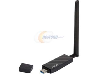 Open Box: ASUS USB AC56 Dual band Wireless AC1300 USB 3.0 Wi Fi Adapter Up to 400+867Mbps Wireless Data Rates WPA2