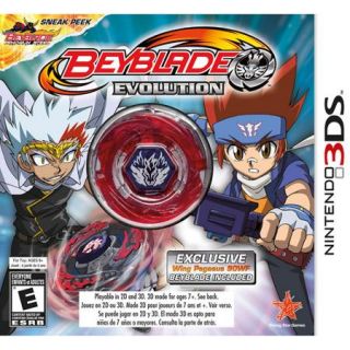 Nintendo 3DS Beyblade Evolution Video Game [With Beyblade]