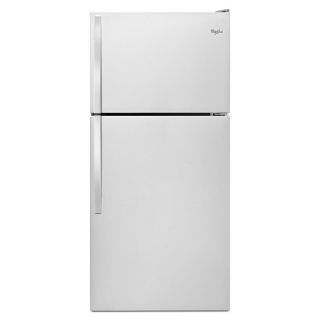 Whirlpool 18.2 cu ft Top Freezer Refrigerator (Monochromatic Stainless Steel)