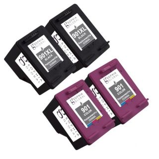 Global Remanufactured Ink Cartridge Replacements for HP 901XL and 901