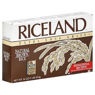 Riceland Natural Brown Rice, 16 oz (1 lb) 454 g   Food & Grocery