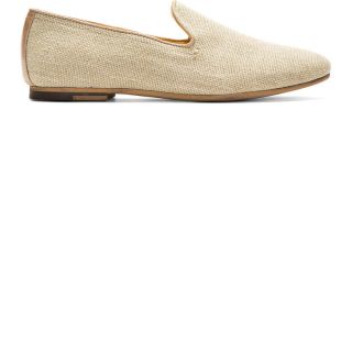 by Hudson Tan Woven Safi Loafers