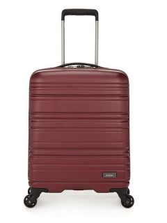 Antler Saturn burgundy 4 wheel hard cabin suitcase