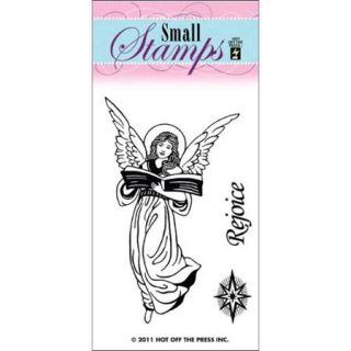 Hot Off The Press Acrylic Stamps 2"X3" Sheet Rejoice Angel