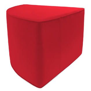 Jordan Manufacturing Co., Inc. Corner Patio Pouf with matching welt in