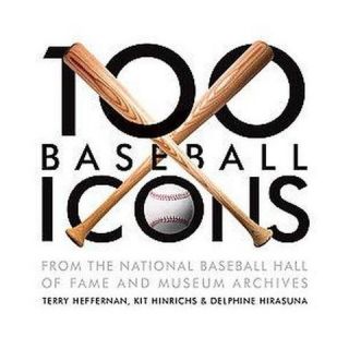 100 Baseball Icons (Hardcover)