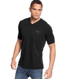 Under Armour T Shirt, Charged V Neck Performance T Shirt   T Shirts